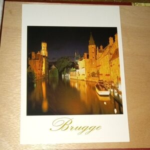 Scenic Brugge Wall Art Print